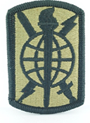 500th Military Intelligence Brigade OCP Scorpion Shoulder Patch With Velcro